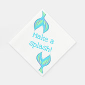 Serviette En Papier Faites un Splash ! Bleu ciel (Coin)