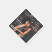 Serviette En Papier Faits amusants | Couverture du magazine Graduate P (Coin)