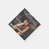 Serviette En Papier Faits amusants | Couverture du magazine Graduate P (Coin)
