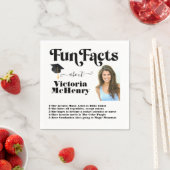 Serviette En Papier Faits amusants modernes Photo de diplôme (En situation)