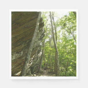 Serviette En Papier Falaise de Frazier dans le parc national de Shenan