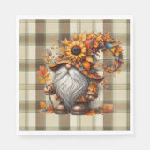 Serviette En Papier Fall Gnome  (Devant)