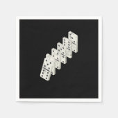 Serviette En Papier Falling Dominoes Carreaux Puzzler Jeu Jouer Cadeau (Devant)
