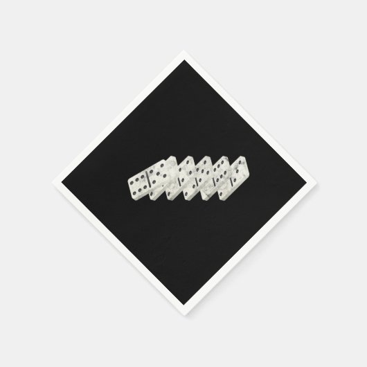 Serviette En Papier Falling Dominoes Carreaux Puzzler Jeu Jouer Cadeau (Coin)
