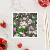 Serviette En Papier Falln Romantique Printemps matin (En situation)