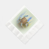 Serviette En Papier Famille Bluebird (Coin)