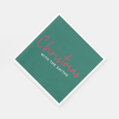Serviette En Papier Famille Christmas | Stylish Trendy (Coin)