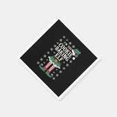 Serviette En Papier Famille Correspondant Le Cookie Baking Elf Noël (Coin)