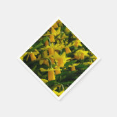 Serviette En Papier Famille De Daffodils (Coin)