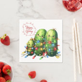 Serviette En Papier Famille Pickle (En situation)