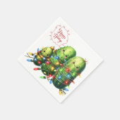 Serviette En Papier Famille Pickle (Coin)