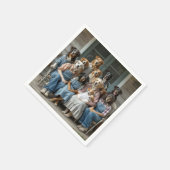 Serviette En Papier Family Dog Portrait (Coin)