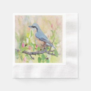 Serviette En Papier Fanatique d'oiseaux