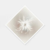 Serviette En Papier Fancy Fractal Snowflakes (Coin)