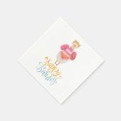Serviette En Papier Fancy Llama Anniversaire Papier (Coin)