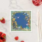 Serviette En Papier Fancy Under the Sea (En situation)