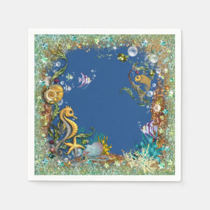 Serviette En Papier Fancy Under the Sea