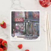 Serviette En Papier Fanelli Charm, New York (En situation)