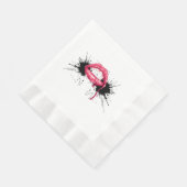 Serviette En Papier Fangs Splash (Coin)