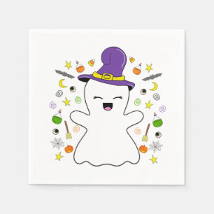 Serviette En Papier Fantastique Fantôme Ensorcelé