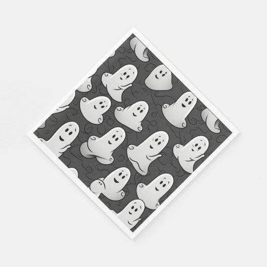 Serviette En Papier Fantôme convivial (Coin)