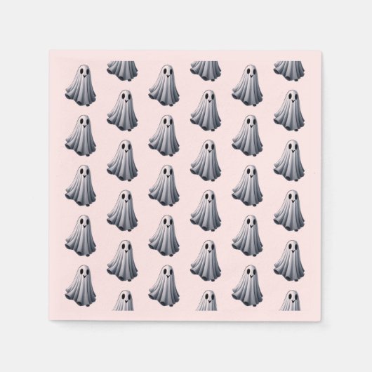 Serviette En Papier fantôme de feuille de lit (Devant)