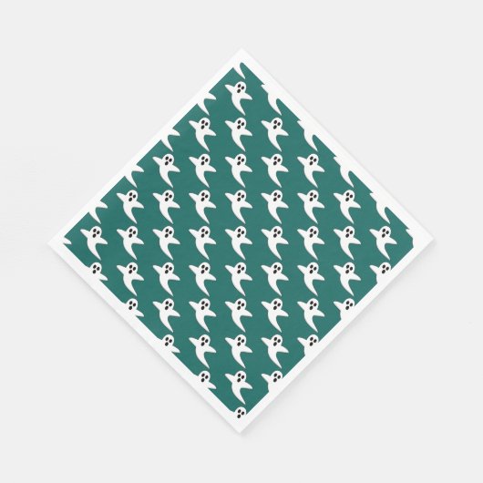 Serviette En Papier Fantôme mignon (Coin)