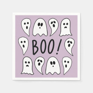 Serviette En Papier Fantômes d'Halloween Hou