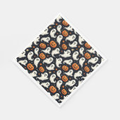 Serviette En Papier Fantômes et Jack oLanterns Halloween (Coin)