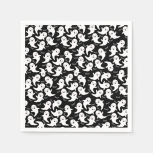 Serviette En Papier Fantômes heureux en vol !