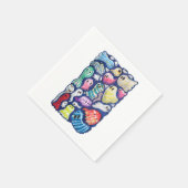 Serviette En Papier Fantômes inclusifs (Coin)