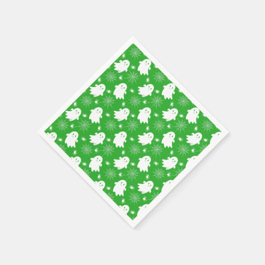 Serviette En Papier Fantômes mignons | Araignées | Spider Webs Hallowe (Coin)