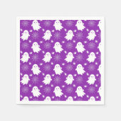 Serviette En Papier Fantômes mignons | Araignées | Spider Webs Hallowe (Devant)