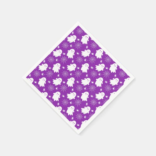 Serviette En Papier Fantômes mignons | Araignées | Spider Webs Hallowe (Coin)
