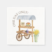 Serviette En Papier Farmer’s Market Party Napkin (Devant)
