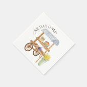 Serviette En Papier Farmer’s Market Party Napkin (Coin)