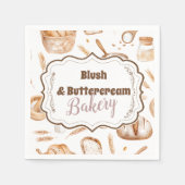 Serviette En Papier Farmhouse Artisan Bakery (Devant)