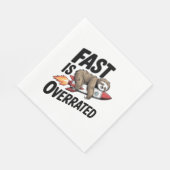 Serviette En Papier Fast est surévalué Sloth Rocket (Coin)