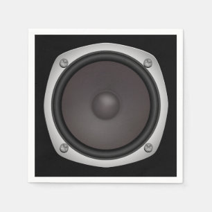 Serviette En Papier Faux Loudhaut-parleur