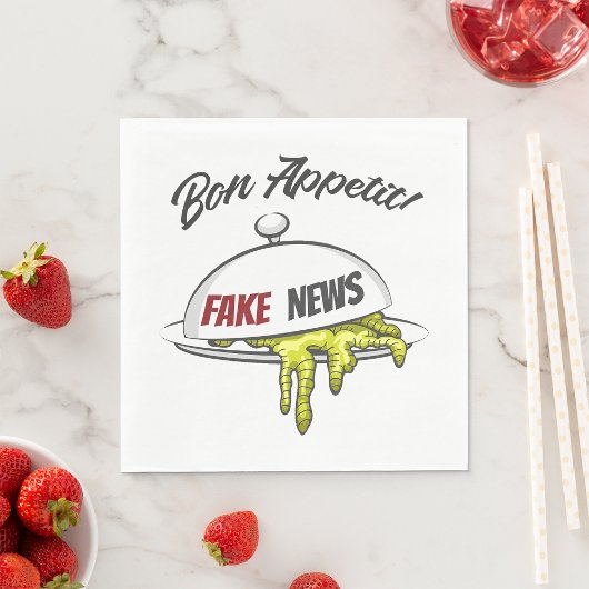 Serviette En Papier Faux News