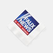 Serviette En Papier Faux News (Coin)