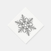 Serviette En Papier Faux Parties scintillant en argent Faux Faux (Coin)