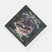 Serviette En Papier FBI ICE CBP Trump POTUS Scam Con Art Book Sign 12 (Coin)