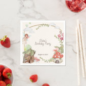 Serviette En Papier Fée de la terre (En situation)