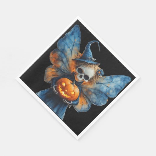 Serviette En Papier Fée d'Halloween (Coin)