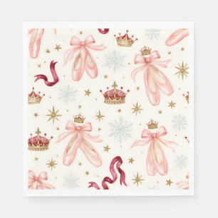 Serviette En Papier Fée Dragée Casse-Noisette Ballet Fête d'anniversai