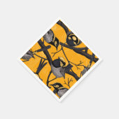 Serviette En Papier Fée en jaune (Coin)