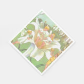 Serviette En Papier Fée Floral Garden Enchanted Forest Girl Anniversai (Coin)