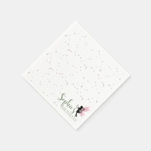 Serviette En Papier Fée Whimsical (Coin)