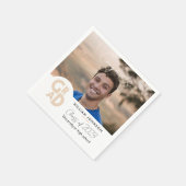 Serviette En Papier Félicats Classe de fin d'année 2023 (Coin)